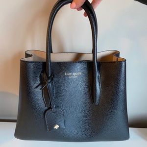 Kate Spade small satchel Eva black